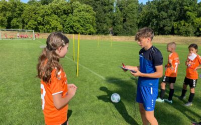 Sportschüler beim Volksschul-Cup im Einsatz