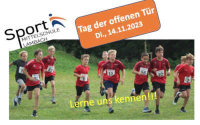 Wir öffnen unsere Türen: 14. November