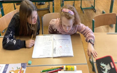 Unsere Schüler als Lesepaten für Volksschüler